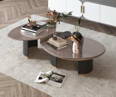 现代茶几3D模型下载